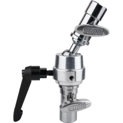 Kupo KCP-412 5/8" Swivel Super Grip Double Baby Receiver