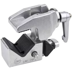 Kupo KCP-710 Convi Clamp with Adjustable Handle - Silver