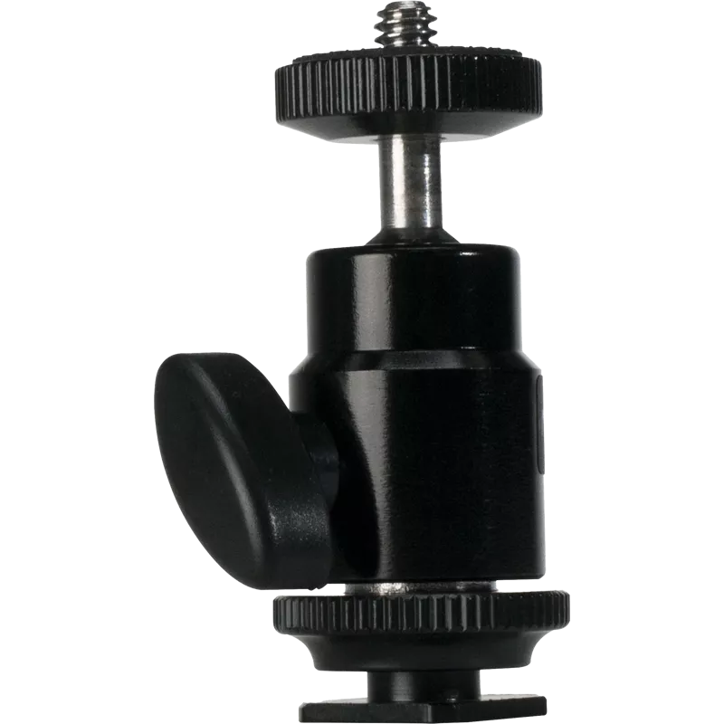 NANLITE MINI BALL HEAD WITH 1/4'' AND HOTSHOE