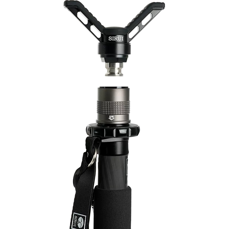 Sirui Monopod (Carbon) Kit with Quick Release and Gun Clamp