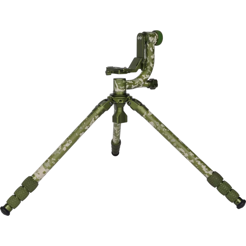 Sirui Carbon Tripod + Gimbal Head kit CT-3204 +CH20 Camoflage
