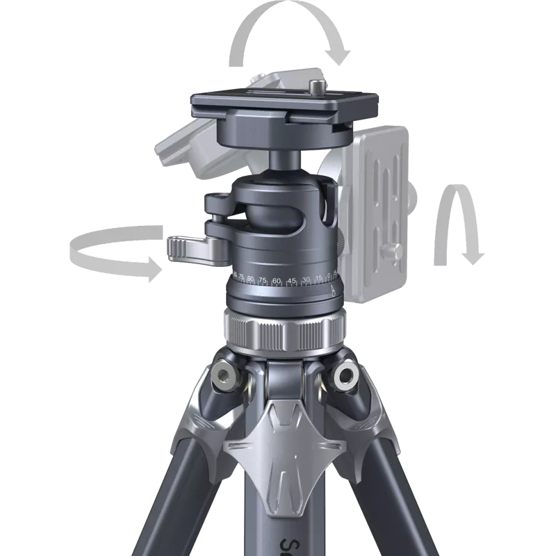 SmallRig 4222 Lightweight Travel Tripod AP-02