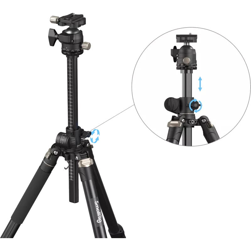 SmallRig 4288 Tripod with Lateral Center Column CT200