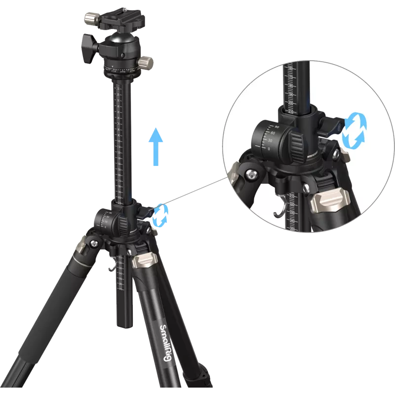 SmallRig 4288 Tripod with Lateral Center Column CT200