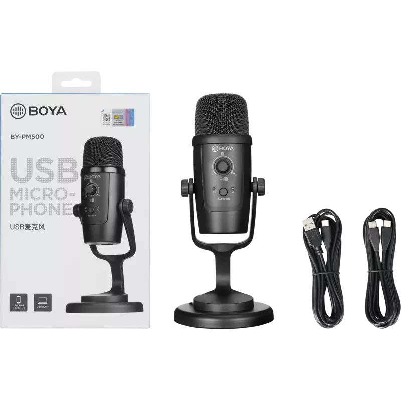 Boya BY-PM500 / Zaawansowany mikrofon Mini USB