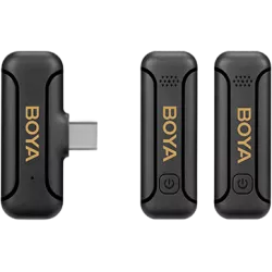Boya BY-WM3T2-U2 - 2.4G Mini Wireless Microphone - for USB Type-C devices 1+2