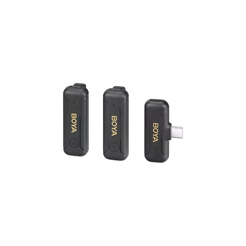 Boya BY-WM3T2-U2 - 2.4G Mini Wireless Microphone - for USB Type-C devices 1+2