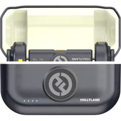 Hollyland Lark M2 USB-C - Wireless Lavalier Microphone with USB-CPlug (Duo,Shine Charcoal)