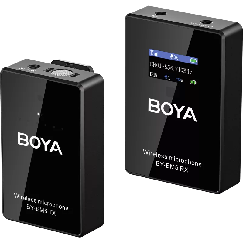 Boya BY-EM5-K1 - UHF Wireless microphone