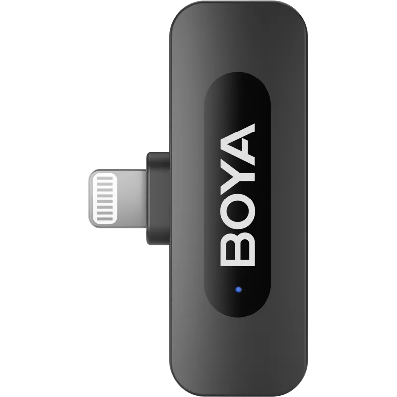 Boya BY-V1 V2.0 Ultra compact 2.4GHz wireless mic for lightning devices -1TX+1RX