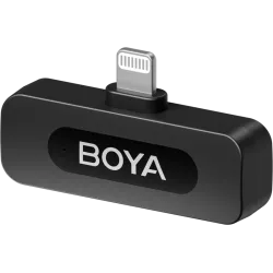 Boya BY-V1 V2.0 Ultra compact 2.4GHz wireless mic for lightning devices -1TX+1RX