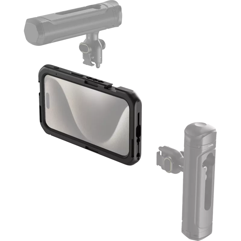 SmallRig 4396 Mobile Video Cage for iPhone 15 Pro