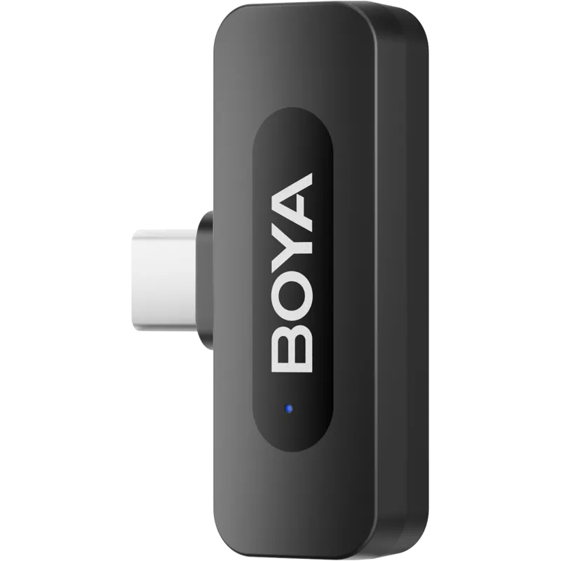 Boya BY-V10 2.0 Ultra compact 2.4GHz wireless microphone for Type-C devices -1TX+1RX
