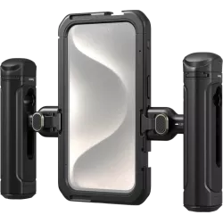 SmallRig 4397 Mobile Video Kit (Dual Handheld) for iPhone 15 Pro