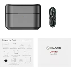 Hollyland LARK M2S Combo Version Charging Case (Space Gray) Fit for Lark M2S