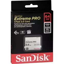 SanDisk CFAST 2.0 VPG130    64GB Extreme Pro     SDCFSP-064G-G46D