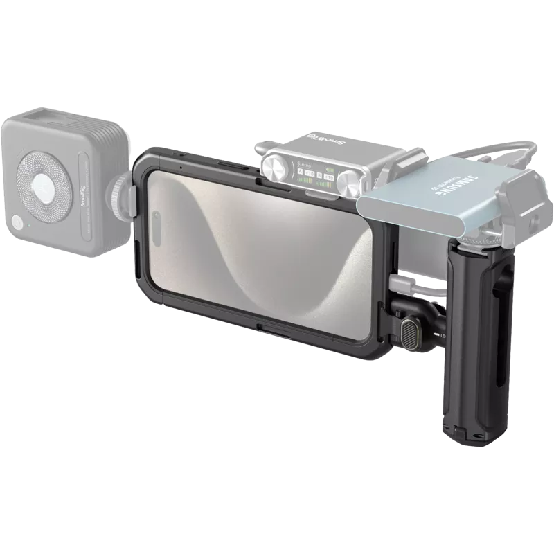 SmallRig 4398 Mobile Video Kit (Single Handheld) for iPhone 15 Pro