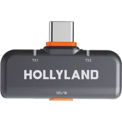Hollyland LARK M2S USB-C Receiver (Space Gray) Fit for Lark M2S