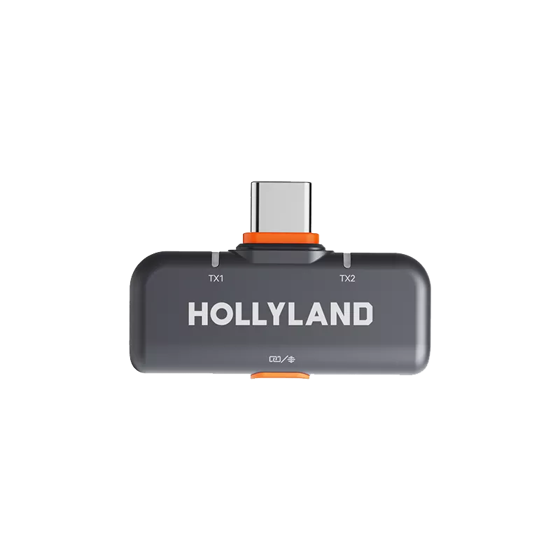 Hollyland LARK M2S USB-C Receiver (Space Gray) Fit for Lark M2S