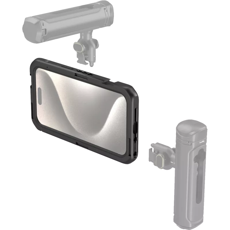 SmallRig 4391 Mobile Video Cage for iPhone 15 Pro Max