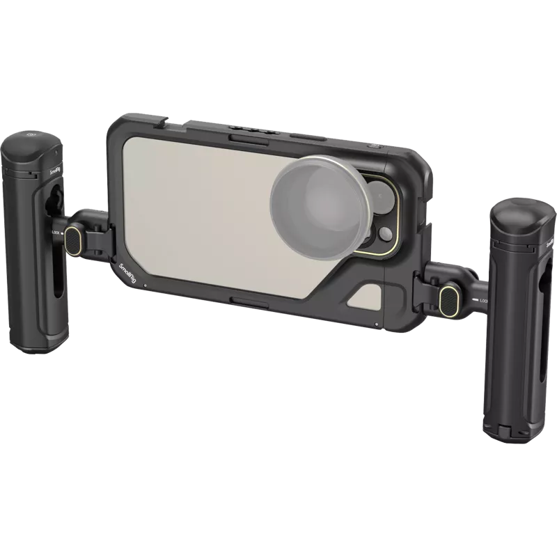 SmallRig 4392 Mobile Video Kit (Dual Handheld) for iPhone 15 Pro Max