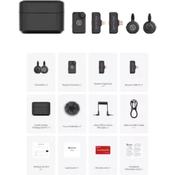 Hollyland Lark M2S  Ultimate Combo Wireless Microphone