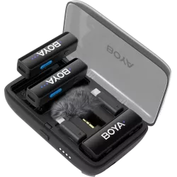 Boya BOYALINK V2.0 - 2.4G Mini Wireless Microphone for Camera, Android, iOS devices