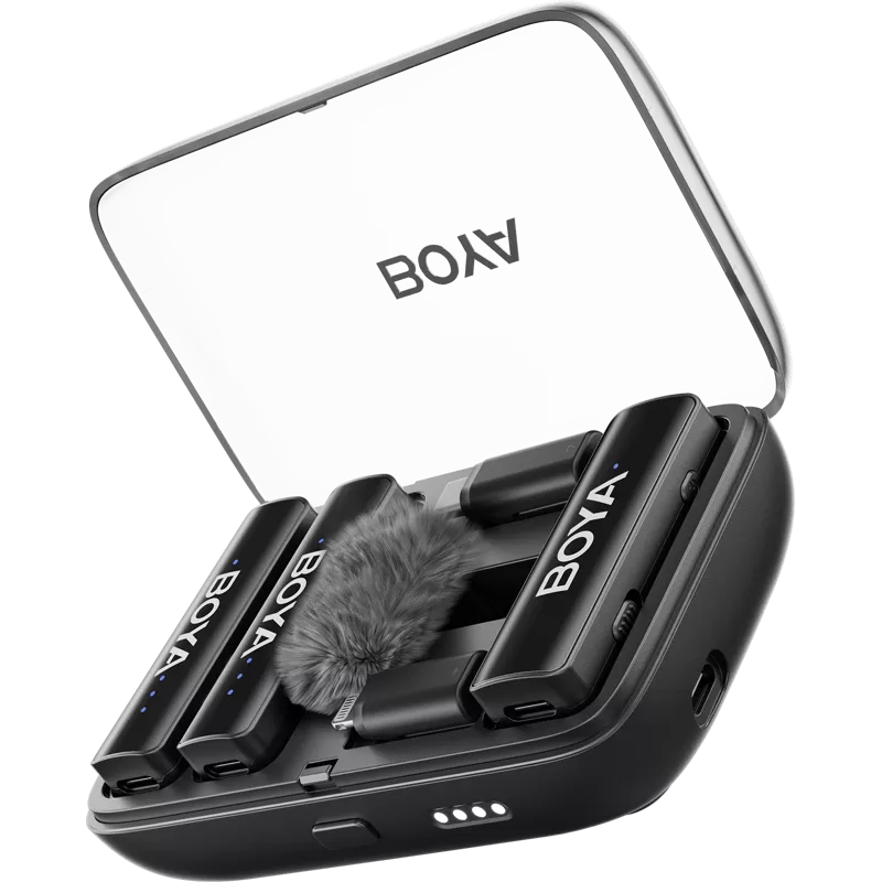 Boya BOYALINK V2.0 - 2.4G Mini Wireless Microphone for Camera, Android, iOS devices