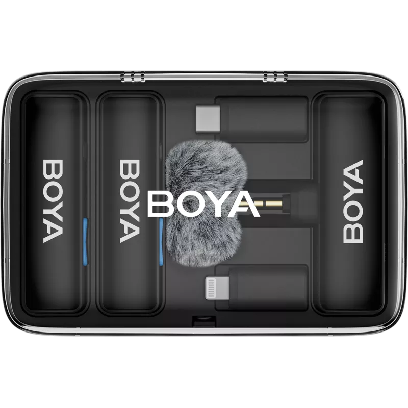 Boya BOYALINK V2.0 - 2.4G Mini Wireless Microphone for Camera, Android, iOS devices