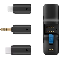 Boya BOYALINK V2.0 - 2.4G Mini Wireless Microphone for Camera, Android, iOS devices