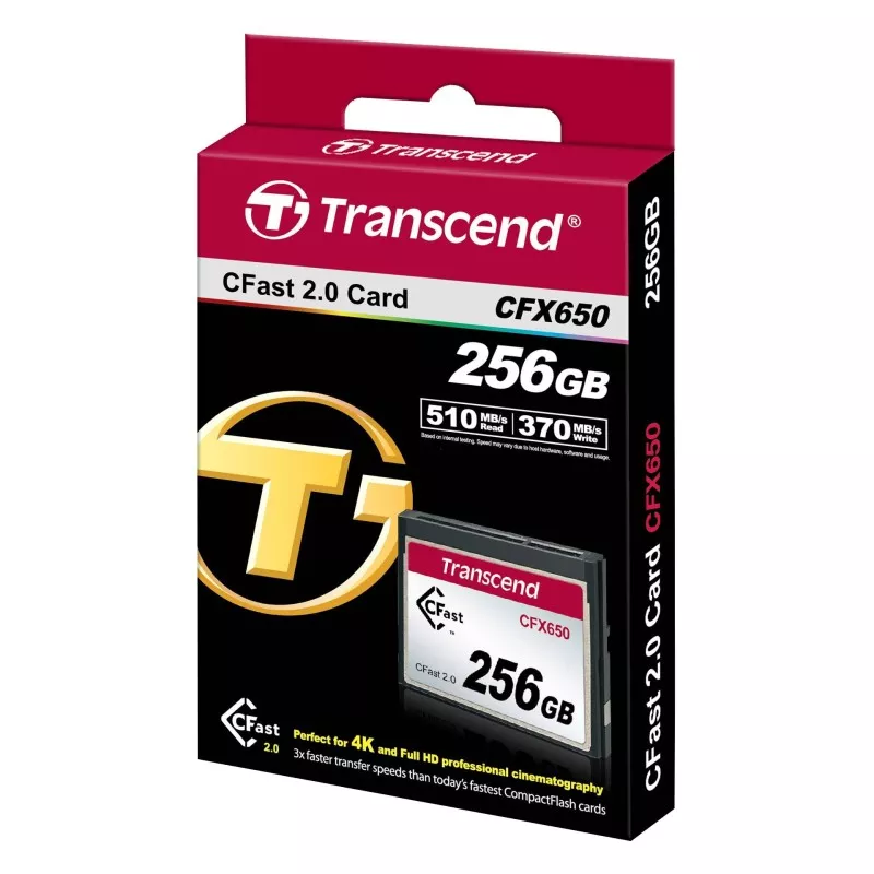 Transcend CFast 2.0 CFX650 256GB
