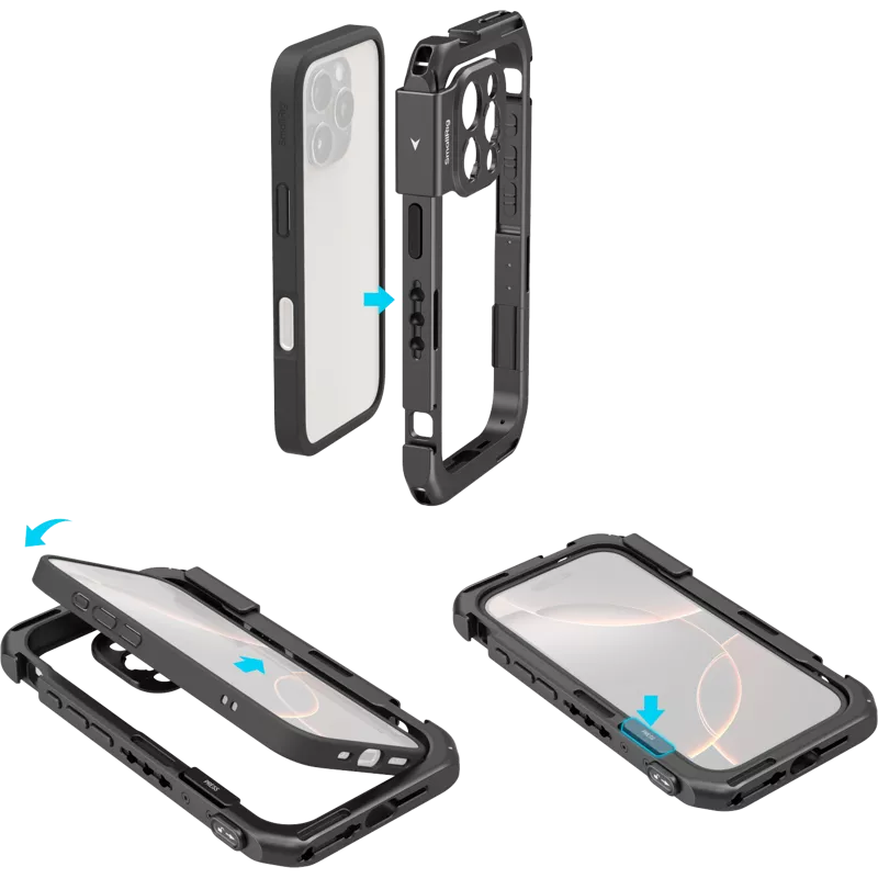 SmallRig 5008 Mobile Video Cage Basic Edition for iPhone 16 Pro