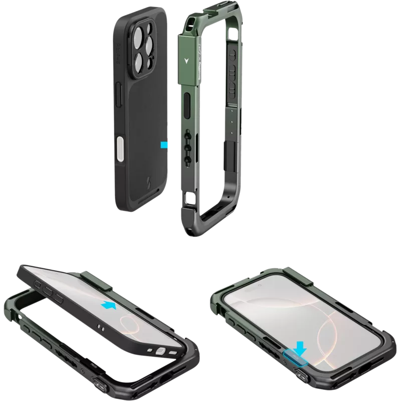 SmallRig 5002 x Brandon Li Mobile Lightweight Video Kit for iPhone 16 Pro Co-design Edition