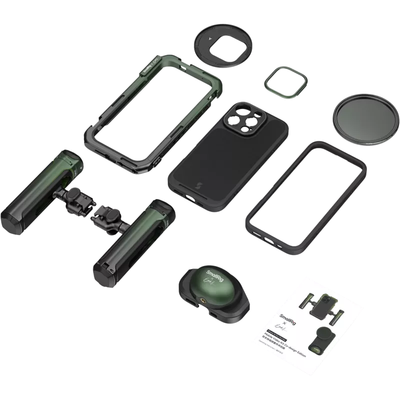 SmallRig 5002 x Brandon Li Mobile Lightweight Video Kit for iPhone 16 Pro Co-design Edition