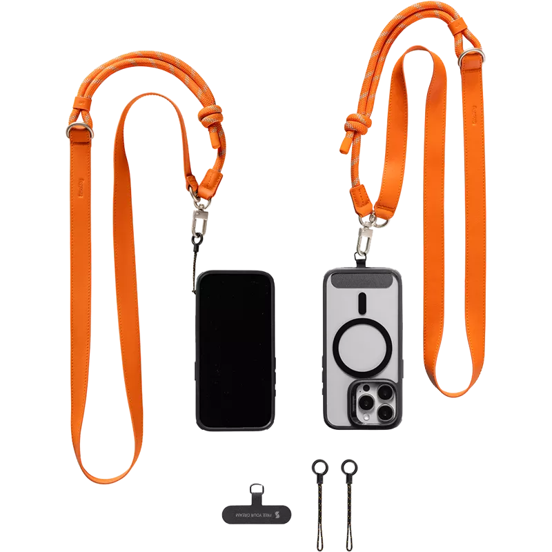SmallRig 5300 FilMov Phone Shoulder Strap Orange