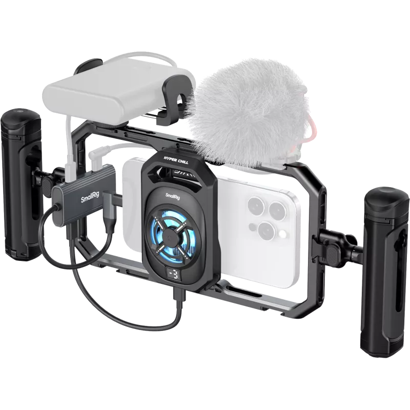 SmallRig 5276 All-in-One Thermal Dual-handheld Video Kit for Mobile Phone