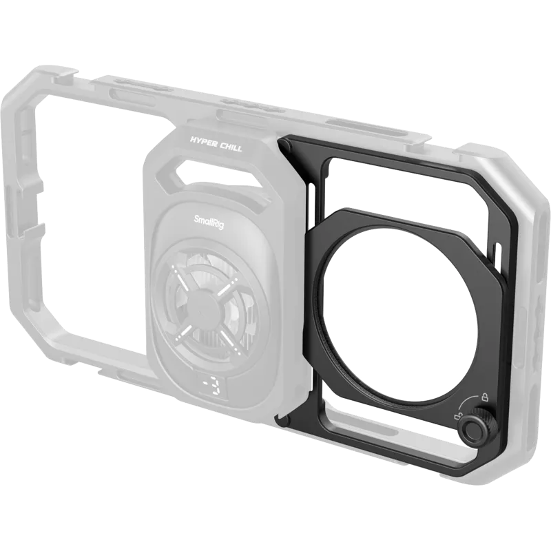 SmallRig 5277 67mm Threaded Filter Adapter with Detachable Sunhoods for Universal Phone Cage 4299