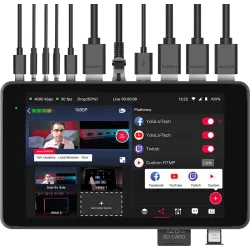 YoloLiv YoloBox Pro Portable Multicam Live Streaming Studio