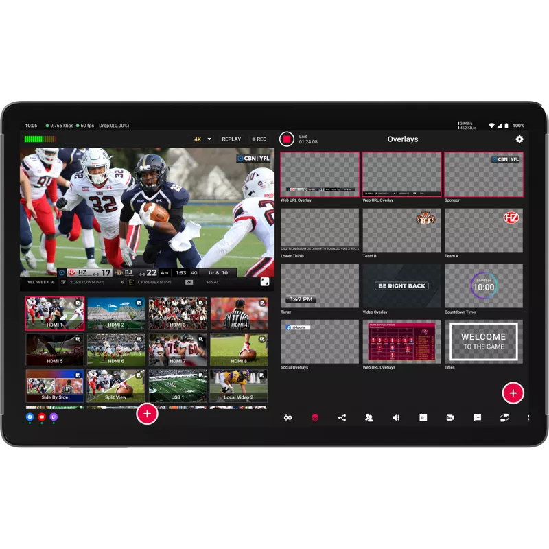 YoloLiv YoloBox Extreme - All-in-One Multi-Camera Live Streaming and Switching System