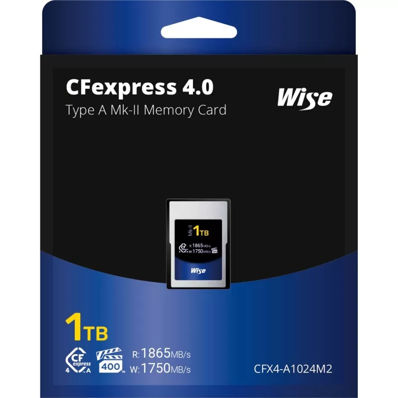 Wise CFexpress 4.0 Type A Mk-II 1TB              WI-CFX4-A1024M2