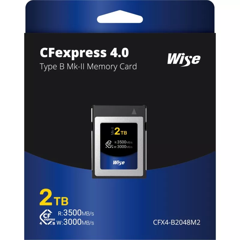 Wise CFexpress 4.0 Type B  Mk-II 2TB              WI-CFX4-B2048M2