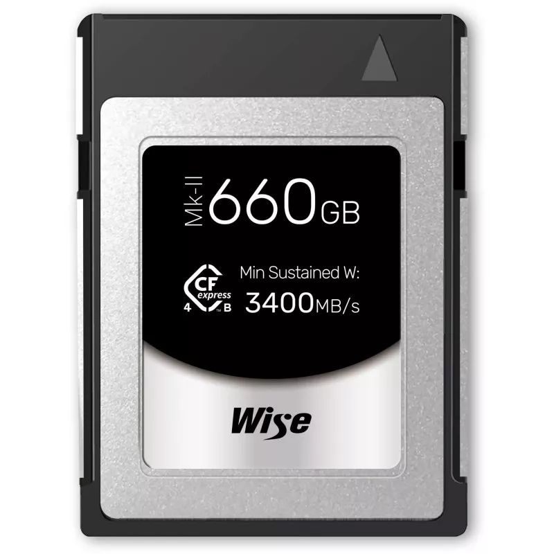 Wise CFexpress 4.0 Type B PRO 660GB MK-II      WI-CFX4-B660PM2