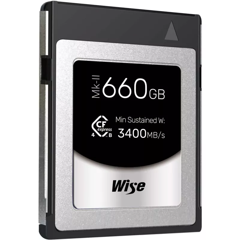 Wise CFexpress 4.0 Type B PRO 660GB MK-II      WI-CFX4-B660PM2