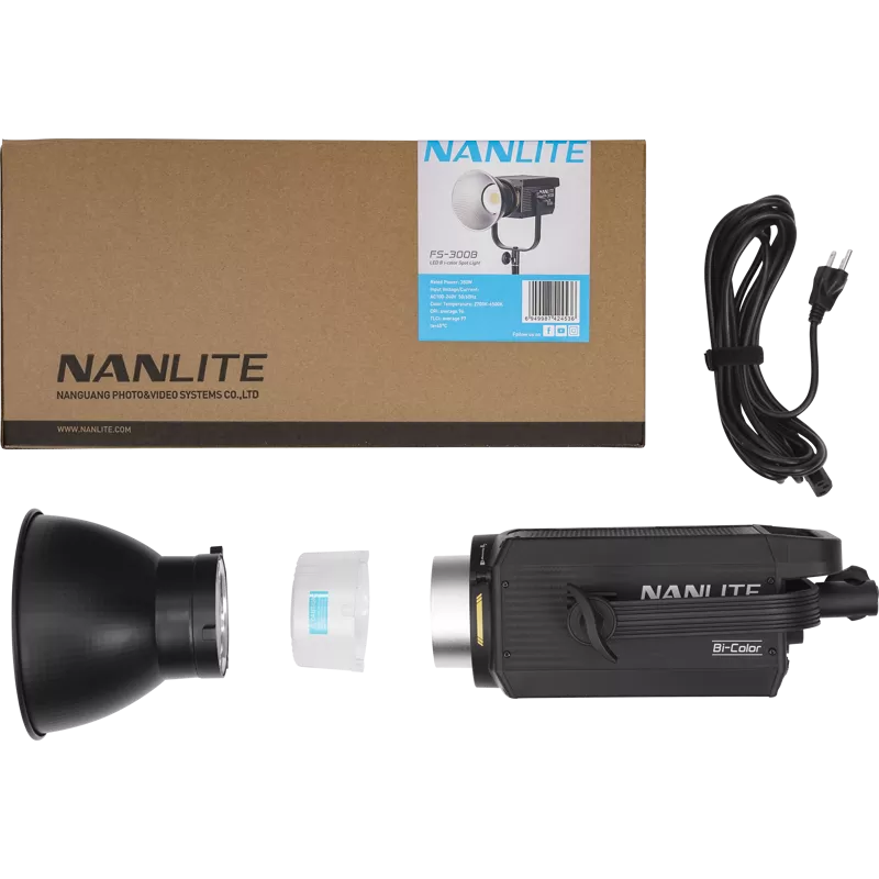 Nanlite FS-300B LED Bi-color Spot Light