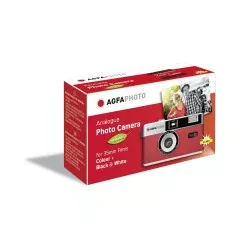 Agfaphoto Reusable Photo Camera 35mm czerwony