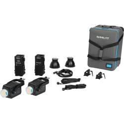 NANLITE Forza 500 II 2 Kit LED Spot Light with Trolley Case