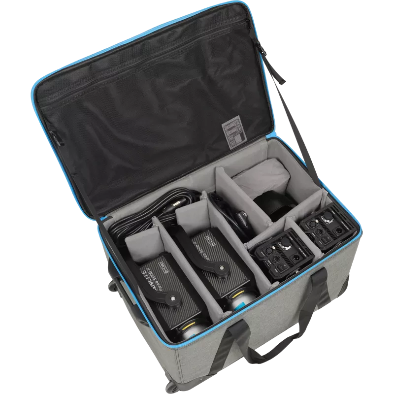 NANLITE Forza 500B II 2 Kit LED Spot Light with Trolley Case