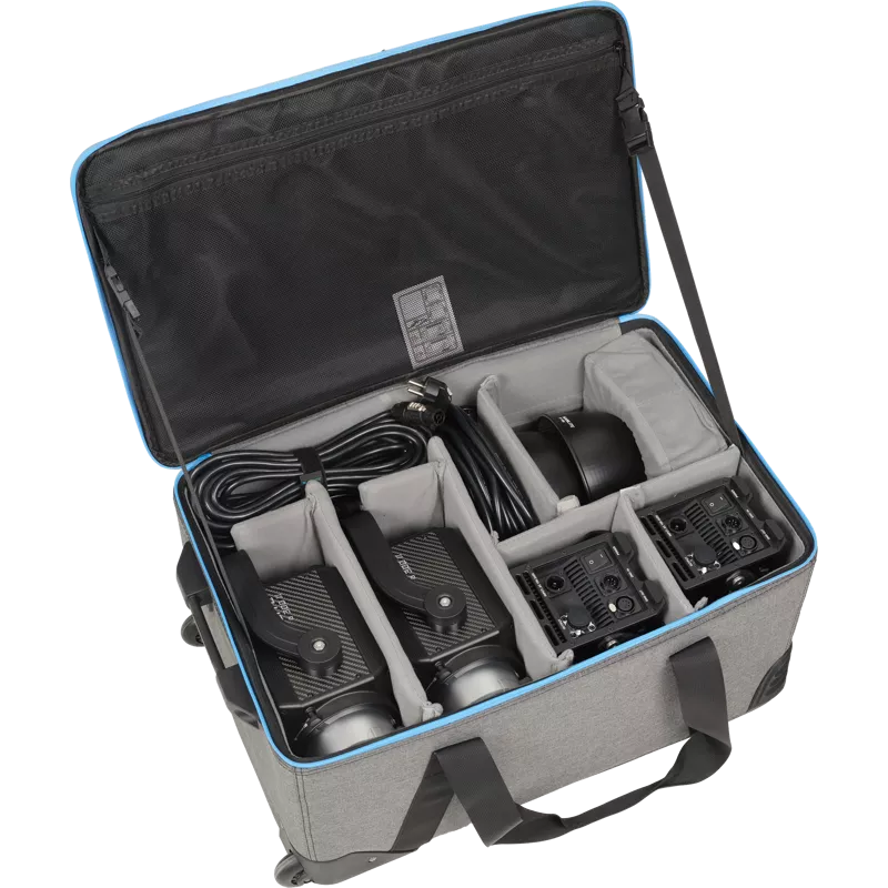 NANLITE Forza 300 II 2 Kit LED Spot Light with Trolley Case