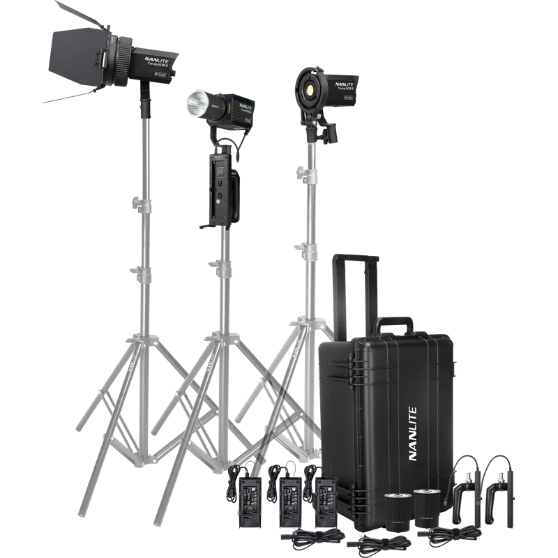 NANLITE Forza 60B II 3 Kit Bi-color Spot Light
