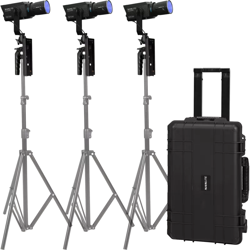 Nanlite Forza 60C RGBLAC led 3 Light kit